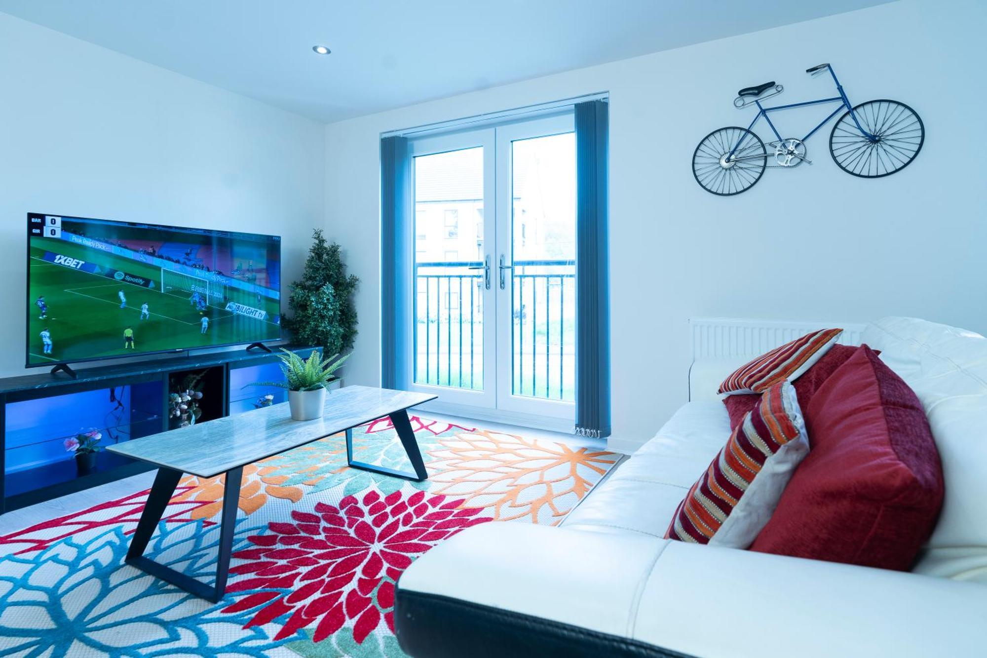 Luxury Ground Floor 2 Bedroom Apartment Free Wifi & Parking Sheffield Exterior foto